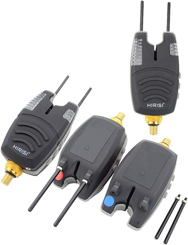 Waterdicht Draadloos Karper Vissen Bijt Alarm Set met Snag Ear Bar 200m